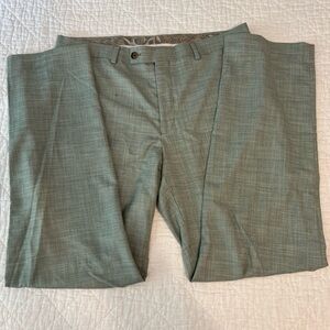 Lauren Ralph Lauren Straight Dress Pants Men's 33Wx30L Green Flat Front